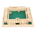 thumbnail image 3 of Wooden Dice Game Toy, Wood Game Number Plate Easy To Learn  Easy To Use  For Bars For Family Gatherings, 3 of 8