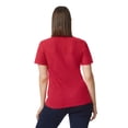 thumbnail image 2 of Gildan G648L Ladies' Softstyle Double Pique Polo - CHERRY RED - S, 2 of 2