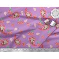 thumbnail image 2 of Soimoi Poly Georgette Fabric Floral & Paisley Decor Fabric Printed Yard 52 Inch Wide, 2 of 3