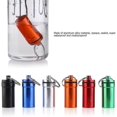 thumbnail image 3 of 6pcs Waterproof Pill Box Case Pill Holder Container Keychain Pill Case, 3 of 3