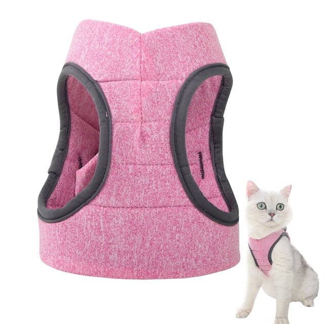 Labymos Cat Harness Leash Escape-proof Lightweight Breathable Adjustable Soft Dog Pet Vest