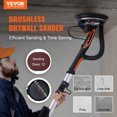 thumbnail image 2 of VEVOR Drywall Sander 800W Brushless Motor 1000-2300RPM Variable Speed, 2 of 9