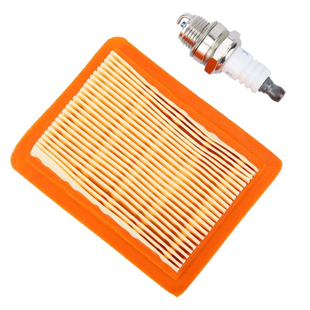 Air Filter Service Kit Air Filter Ignition Plugs for Stihl FS120 FS200 And FS250 Brushcutter