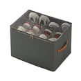thumbnail image 2 of Hearth & Gear Organisateur de Chaussures Pliable en Tissu Rangement de Chaussures avec Compartiments Étanche et Lavable pour la Maison Organisation et Rangement des Vêtements Rangement Grand Rangement Placard en Tissu avec Tiroir Rabattable Placard, 2 of 5