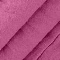 thumbnail image 4 of yoeyez Maxi Robe d'Été en Lin pour Femmes, Robe d'Été Plissée à Manches Cap pour Dames Grande Taille, Col Rond, Mini-Robe Décontractée Froncée, Coupe Ample, Ligne A, Robes de Plage Rose Vif, 2TG, 4 of 7