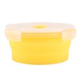 thumbnail image 2 of Silicone Lunch Box, Leak Proof Round Bento Lunch Box, Silicone Bento Box Adults For Kids, 2 of 8