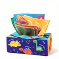 thumbnail image 1 of 6-12 Month Baby Toys: Soft Montessori Tissue Box & High Contrast Crinkle Paper, 1 of 3