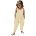 thumbnail image 2 of Girls Overall Sleeveless Rompers for Girls Spaghetti Strap Rompers with Pockets Cute Outfits for Girls 5-6 Y, 2 of 4