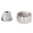 thumbnail image 1 of Coffee Grinding Core, Coffee Grinder Disc Strong Applicability High Accuracy CNC Enhanced Cutting Ability  For Milk Tea Shop Six Star Cone, 1 of 8
