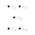 thumbnail image 2 of Transemion Car Modification Lightweight And Stylish Hood Lock Multiple Options Available black DP16-25 5Set, 2 of 6