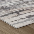 thumbnail image 3 of Rug Branch Atlas Lines Indoor Area Rug, Beige Grey, Abstract - Living Room, Bedroom, Dining Room, and Kitchen, 3 of 5