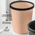 thumbnail image 4 of Chmadoxn Garbage Can, Trash Can Trash Can Household Lidless Pressure Ring Paper Basket Trash Can, 4 of 6