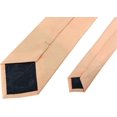 thumbnail image 4 of ORUYROP Men's Ties Solid Pure Color Plain Formal Black Ties For Men, 4 of 5