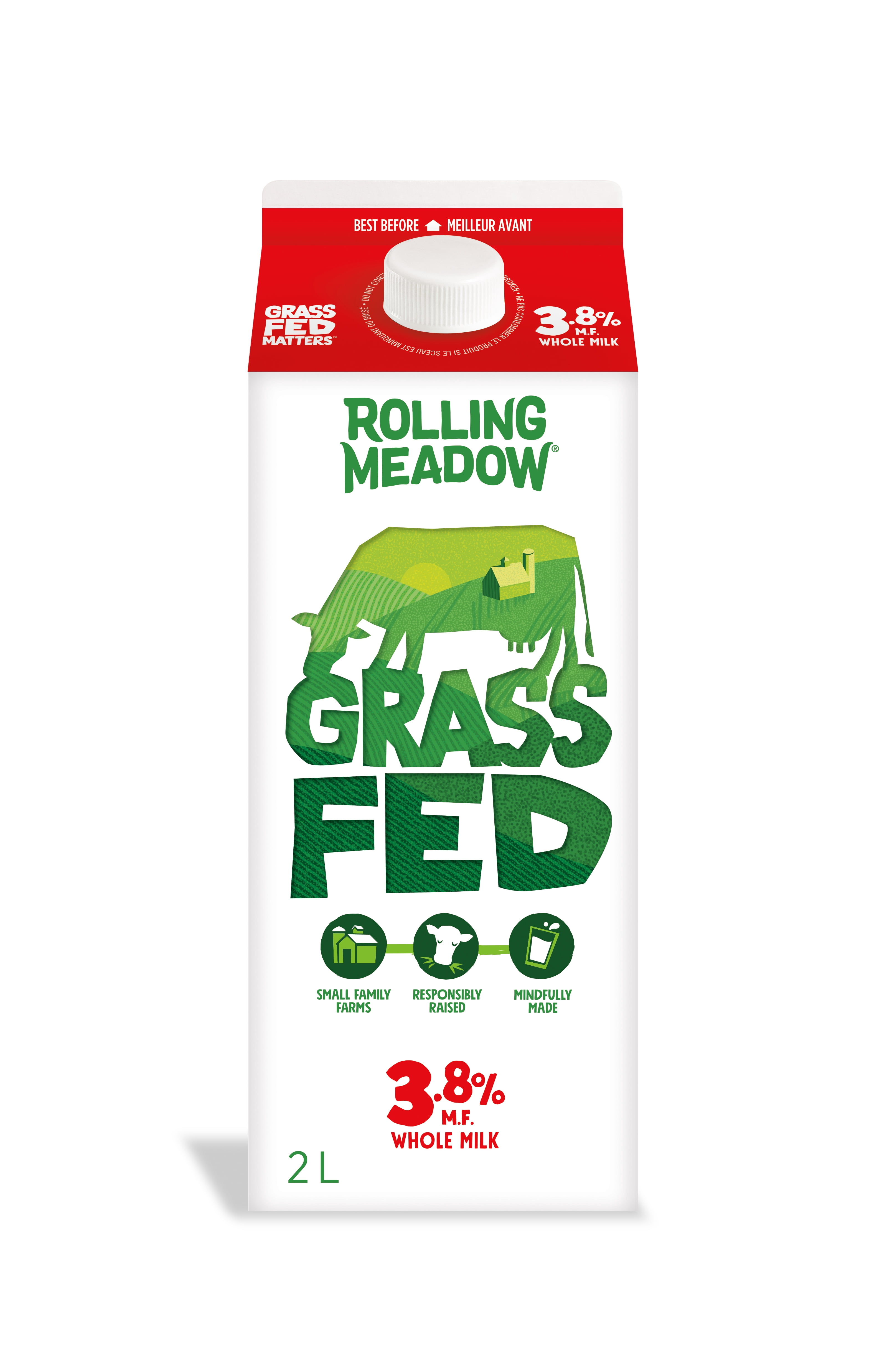Rolling Meadow Grass Fed 3.8% Milk
