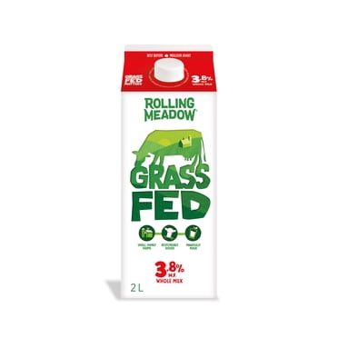 Rolling Meadow Grass Fed 3.8% Milk 2L
