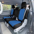 thumbnail image 5 of For 2018–2023 Honda Odyssey FH Group Neoprene Custom Fit Waterproof Car Seat Covers - 2nd Row Blue, 5 of 5