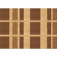 thumbnail image 1 of Ahgly Tapis Rectangulaire Lavable en Machine Intérieur Transitionnel Brun Selle, 8 Pieds x 10 Pieds, 1 of 7
