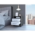 thumbnail image 2 of TUHOME Eter Nightstand Engineered Wood Nightstands in  Multi-color, 2 of 7