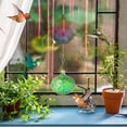 thumbnail image 3 of Wzzjkit Painted Hummingbird Shaped Feeder Wind Chime Outdoor Pendant Sunlight Refractor, 3 of 6