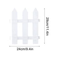 thumbnail image 2 of Plastic Fence PVC Fence Garden Rural Courtyard Outdoor Vegetable Garden Fence, 2 of 4