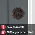 thumbnail image 1 of Kwikset Bouton d'Entrée Juno avec SmartKey en Bronze Vénitien - 97402-737, 1 of 6