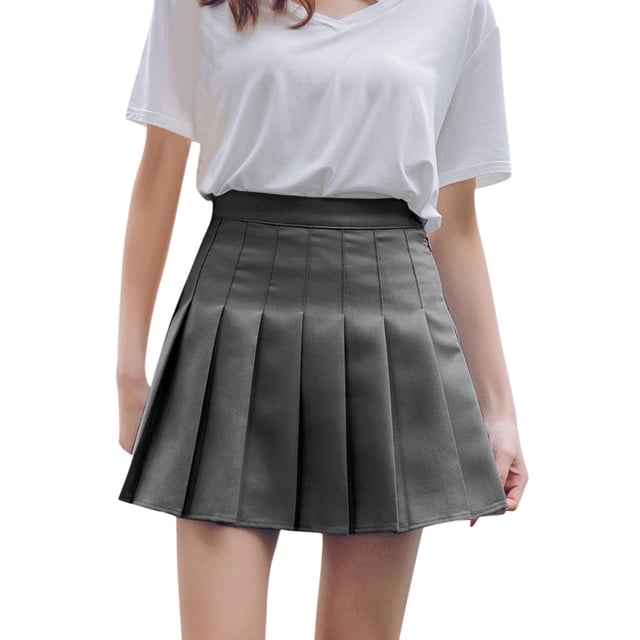 Jupe Mini Plissée de Tennis pour Femme, Mode Haut de Gamme, Décontractée, Taille Fine, Design Extensible, Coupe Ajustée, Polyvalente, Tenue Quotidienne, Fluide