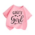 thumbnail image 3 of JAKANYQ T-shirts Graphiques Mignons pour Filles, Col Rond, Manches Courtes, Été, Décontracté, Rose 7-8 Ans, 3 of 5
