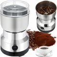 thumbnail image 4 of Broyeur Électrique Robuste en Acier Inoxydable pour Moudre Café Noix Argent/gris, 4 of 5