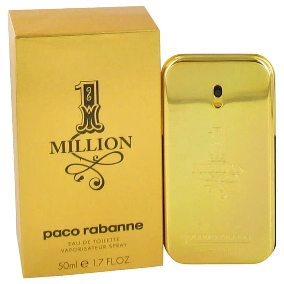 (pack 3) 1 Million Cologne By Paco Rabanne Eau De Toilette Spray1.7 oz