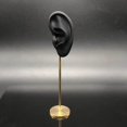 thumbnail image 3 of Earring Display Stand Human Ear Model Stud Holder Earring Holder Retail Showcase Jewelry Organizer Left Ear Black, 3 of 9