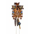 thumbnail image 1 of Horloge Coucou Cinq Feuilles, Oiseau, 1 of 3