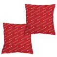 thumbnail image 1 of Housses de Coussin de Noël 18X18 Ensemble de 2 Housses de Coussin de Noël 18X18 Pouces Ensemble de 2 Coussins Décoratifs Rouges pour Canapé de Maison, 1 of 6