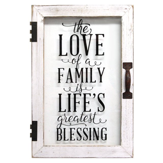 Jem Art Inc S12912 Stratton Home Decor Life's Blessings Printed Glass Decor