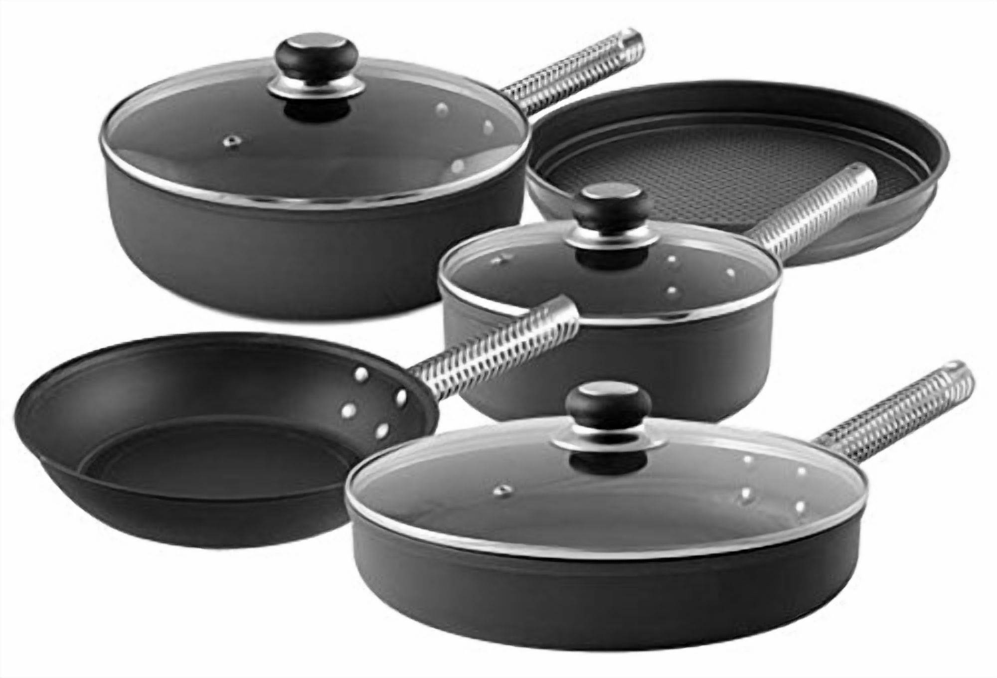 LloydPans Kitchenware 8 Piece Cookware Set