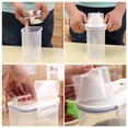 thumbnail image 3 of Storage tanks,Bin Cereal Rice Bin Portable Rice Bin Flour Box Container Cereal Flour Box 1.5l Portable Rice Cereal Flour Rice Box 1.5l Container With Cup Box Container With Dsfen, 3 of 6