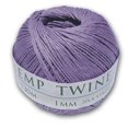 thumbnail image 1 of Boule de Ficelle de Chanvre Lavande 1mm, 1 of 2