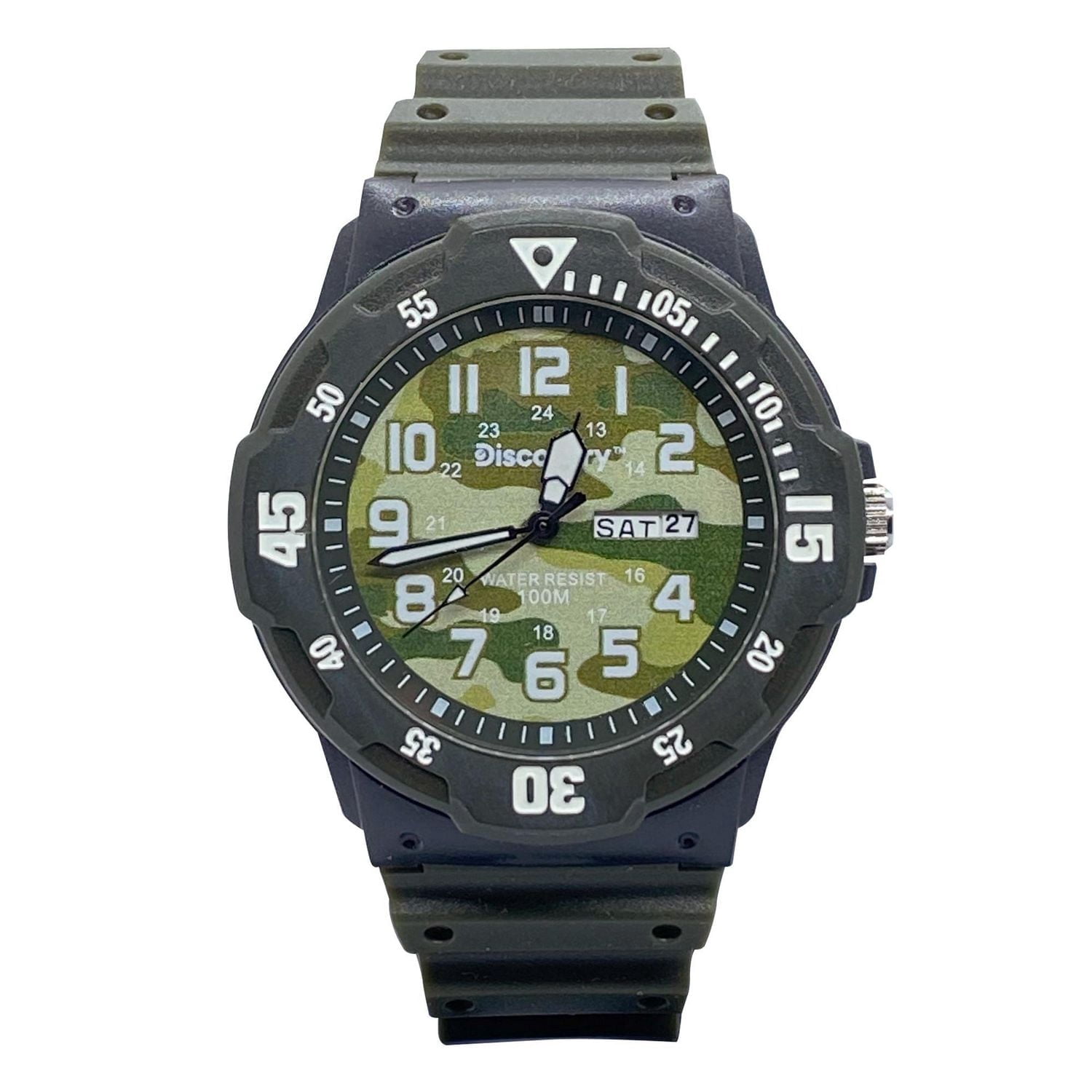Discovery Men's Camouflage Analog Watch