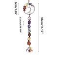 thumbnail image 2 of Kcavykas Mother's Day Gifts, Home Decorations7 Color Stone 7 Color Crystal Stone Hand Woven Pendant, 2 of 2