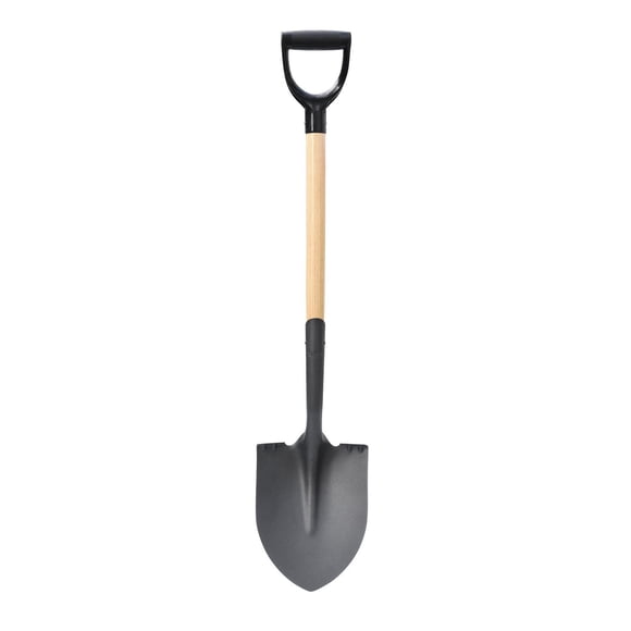 Expert Gardener Hardwood D-Handle Digging Shovel