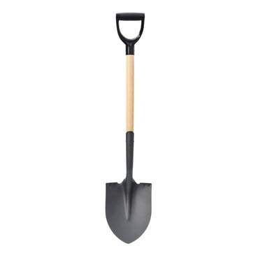 Expert Gardener Hardwood D-Handle Digging Shovel