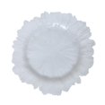 thumbnail image 4 of Charger Plate 13" Glass Fruit Plate Service Plate Irregular Western Food Plate White, 4 of 9
