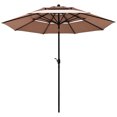 thumbnail image 4 of Patiojoy Outdoor Auto-tilt Patio Market Umbrella W/ Double Vented, 4 of 10