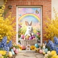 thumbnail image 3 of B Easter Door Curtain Party Decorations, Polyester Fabric Door Cover With Full Coverage And Easy Setup For Home Decor, Classroom, Office Display – 70.87X35.43In 0.26Lb, 3 of 7