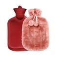 thumbnail image 1 of LSLJS 2L Hot Water Bottle Artificial Plush Cloth Hot Water Bottle Thermotherapy Cold Protection Detachable Hand Warmer Hot Water Bottle, Home Accessories, 1 of 3