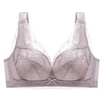 thumbnail image 5 of Harpily 2025 Bra Bra For Womens Underwire Bra Lace Floral Bra Unlined Unlined Plus Size Full Coverage Bra, 5 of 5