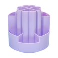 thumbnail image 1 of EGNMCR Pencil Holder for Desk Pencil Case Pencil Pouch Four-leaf Rotary Pen Student's Large Capacity Desktop Storage And Sorting Box Multi Functional Office Pen Box Rotating pen holder, 1 of 2