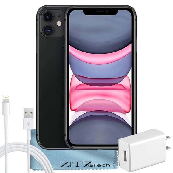 Apple iPhone 11, 64GB, Black - Unlocked - Certified Refurbished