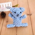 thumbnail image 4 of CBFFDC Puppy Teething Toy Dog Rope Toys Adorable Woven Bear Design Safe Material Cleaning Furniture Toy for Small/Medium/Large Dogs, 4 of 5