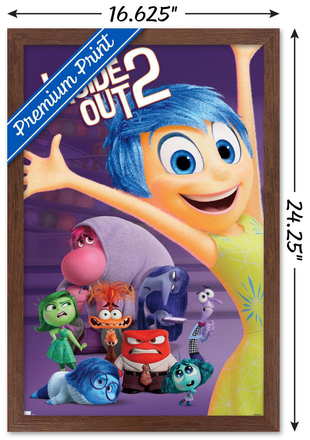 Disney Inside Out 2 - Group Wall Poster