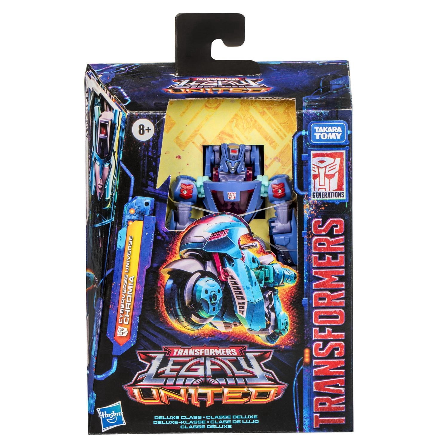 Transformers Generations Legacy United Deluxe Cyberverse Universe Chromia